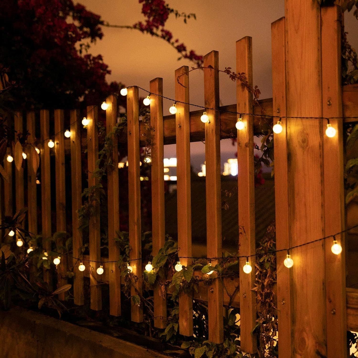 LED Solar String Lights