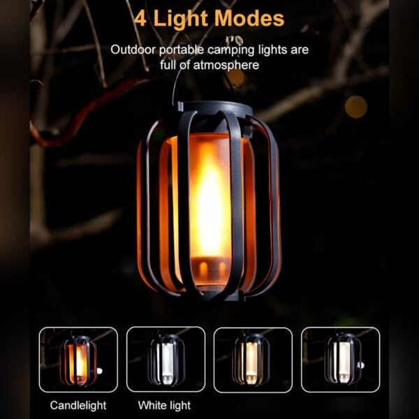 Solar Lantern Outdoor Light With 4 Modes