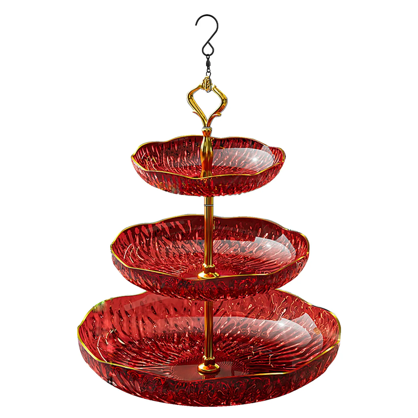 Outdoor Garden Hanging Bird Feeder and Bath