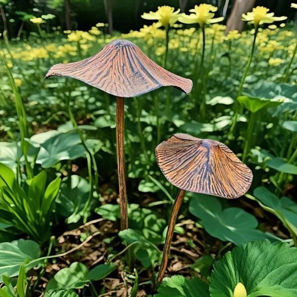 Mushroom Shaped Garden Decoration
