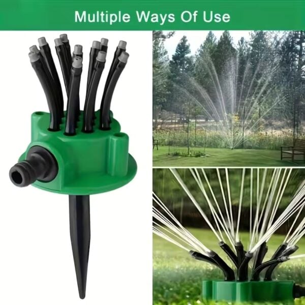 Garden Automatic Sprinkler Garden Watering Sprinkler 360 Degree Rotating Water