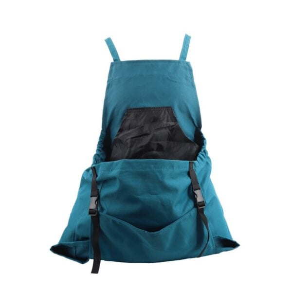 Cross Back Gardening Apron With Deep Kangaroo Release Pockets