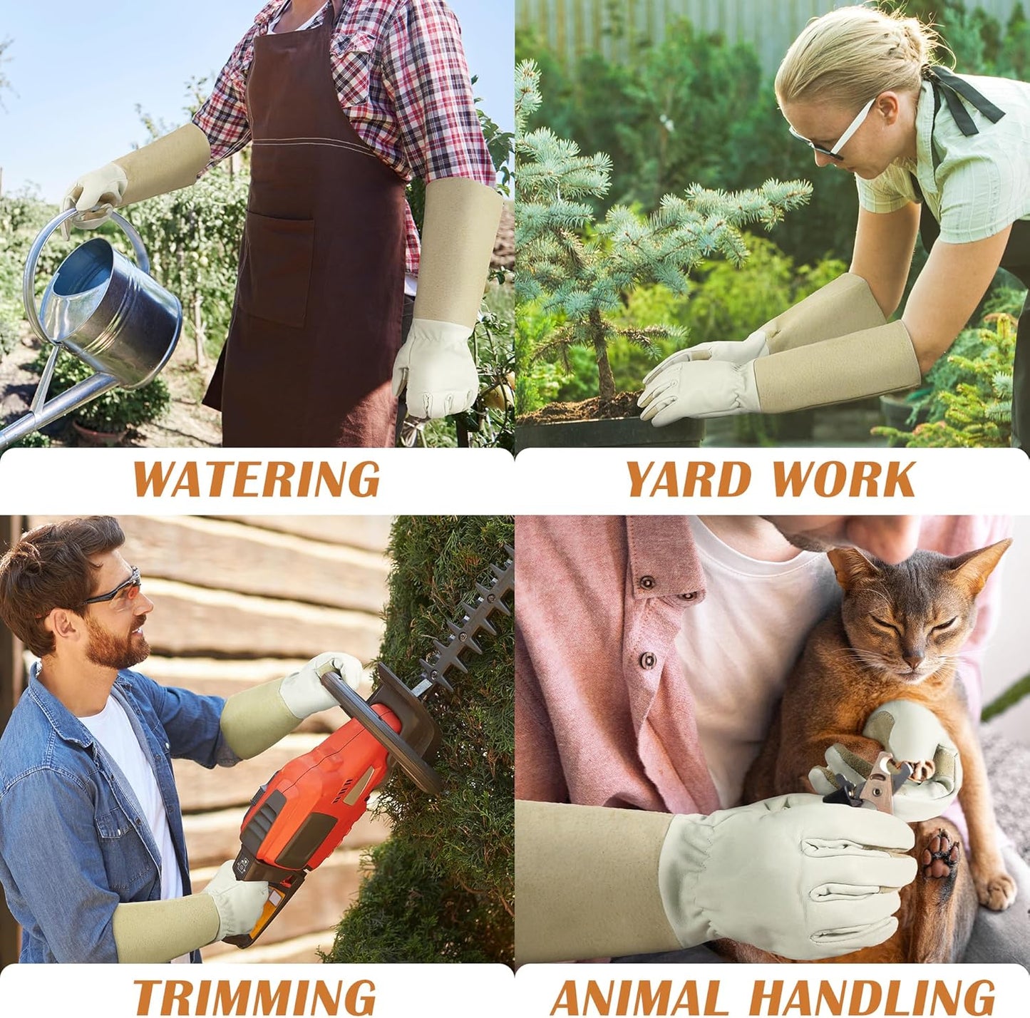 Pruning Gloves Long for Men and Women