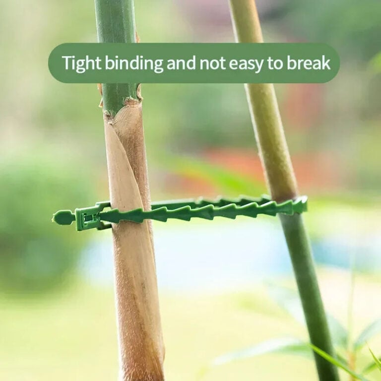 20/30/100 Pcs Reusable Garden Cable Ties Adjustable Plastic Plant Support