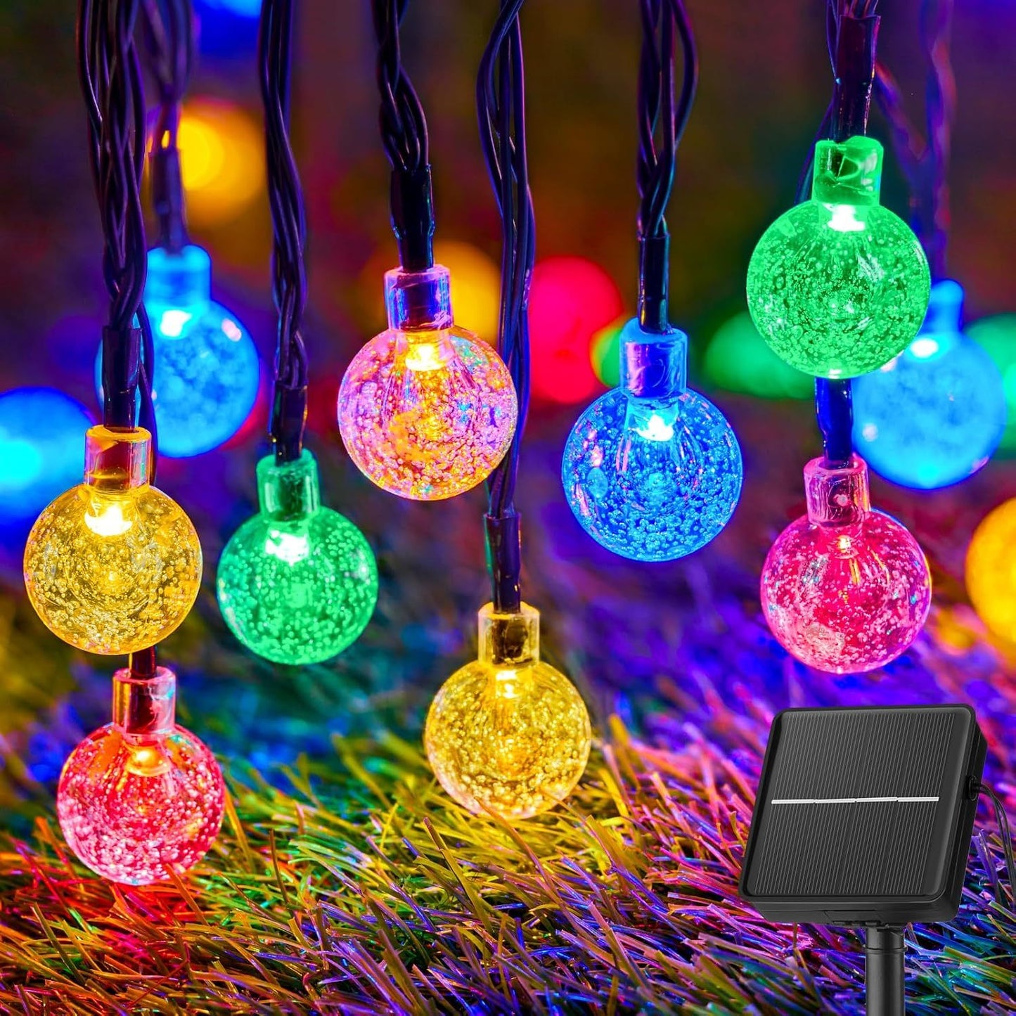 LED Solar String Lights