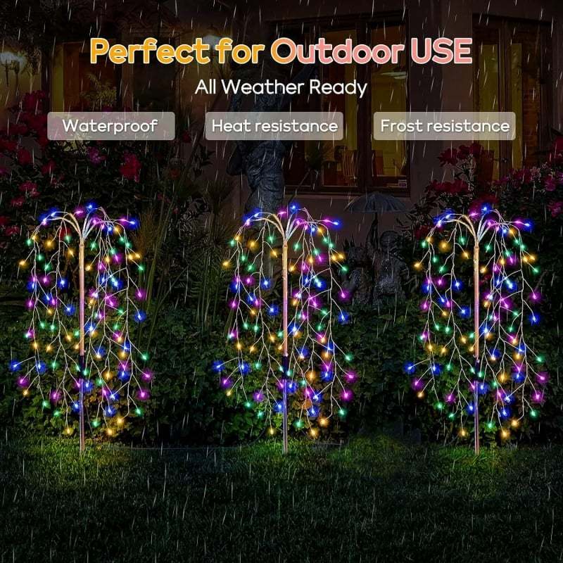 Waterproof Solar Garden Lights Outdoor Decor