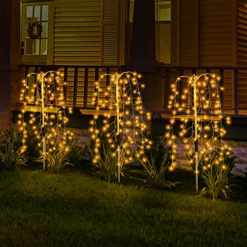 Waterproof Solar Garden Lights Outdoor Decor
