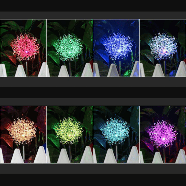 Waterproof Solar Garden Dandelion Lamp