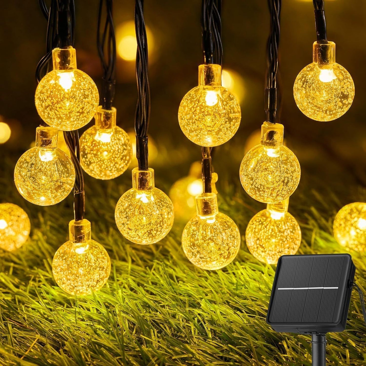 LED Solar String Lights