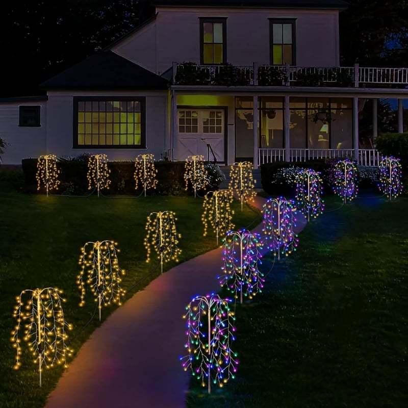Waterproof Solar Garden Lights Outdoor Decor