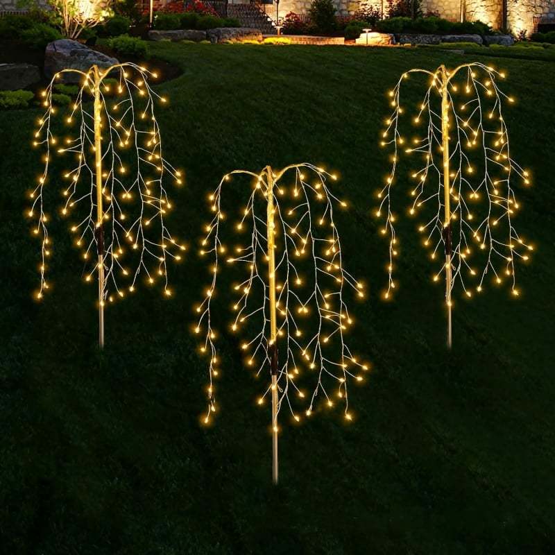Waterproof Solar Garden Lights Outdoor Decor