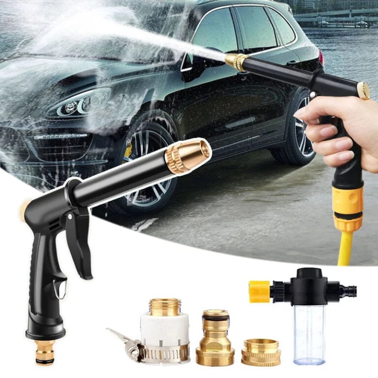 High Pressure Water Gun for Car Washing Garden Watering Hose Nozzle Sprinkler