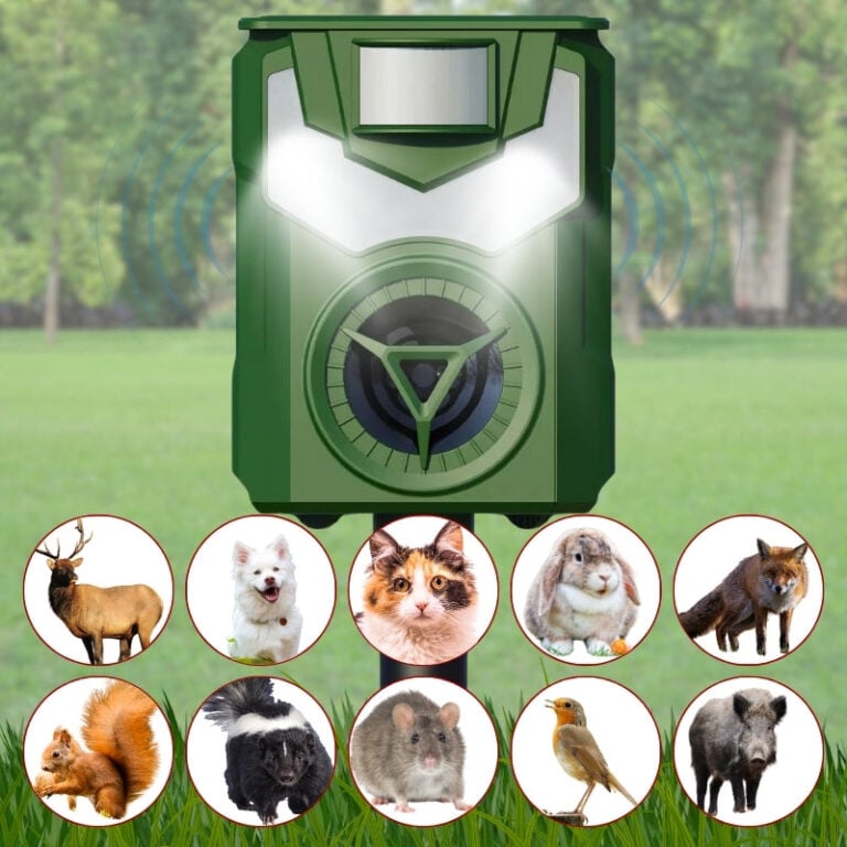 Upgraded Version Smart Infrared Solar Repeller