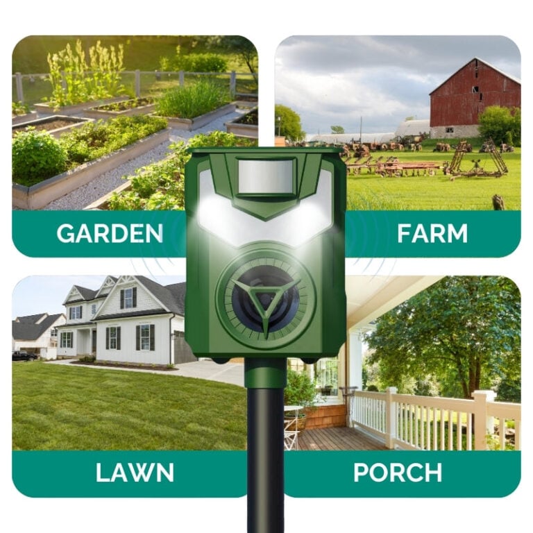 Upgraded Version Smart Infrared Solar Repeller