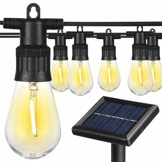 Solar Garden Festoon Light Pack – 10m/20m LED String Lights