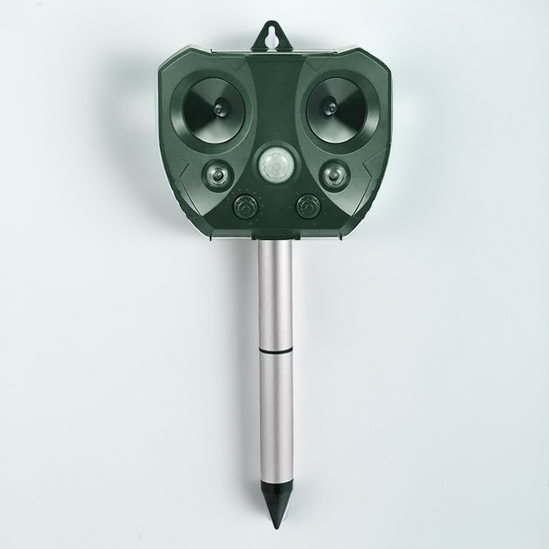 Solar Ultrasonic Bird Repeller – Motion Sensor Pest Deterrent for Yard, Porch and Trees