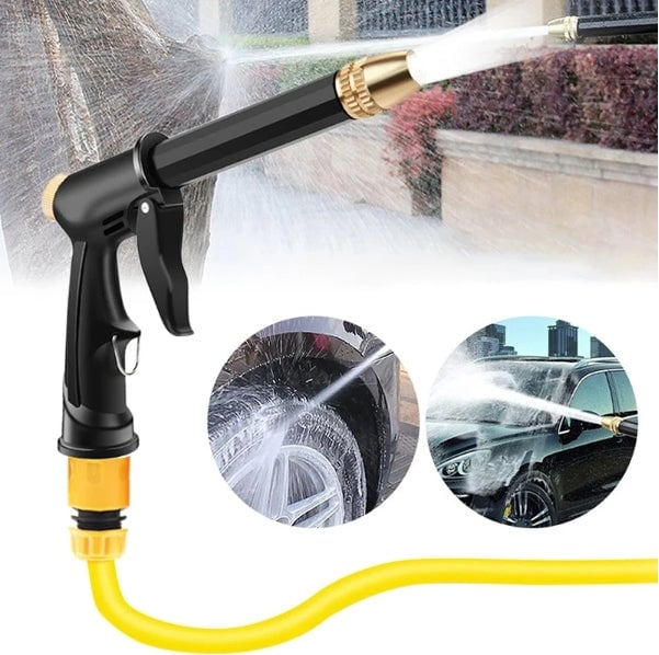 High Pressure Water Gun for Car Washing Garden Watering Hose Nozzle Sprinkler