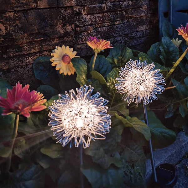 Waterproof Solar Garden Dandelion Lamp