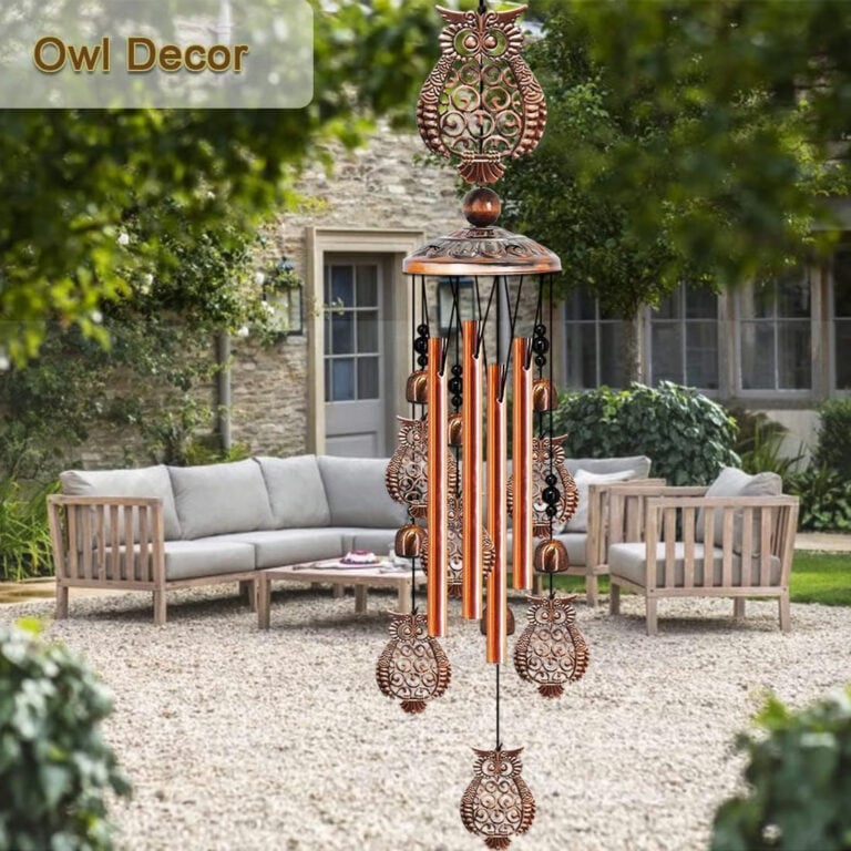 Owl Wind Chimes for Outside