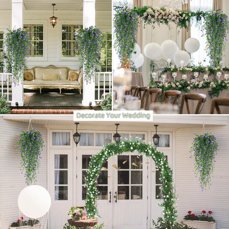 Outdoor Artificial Flower Rattan