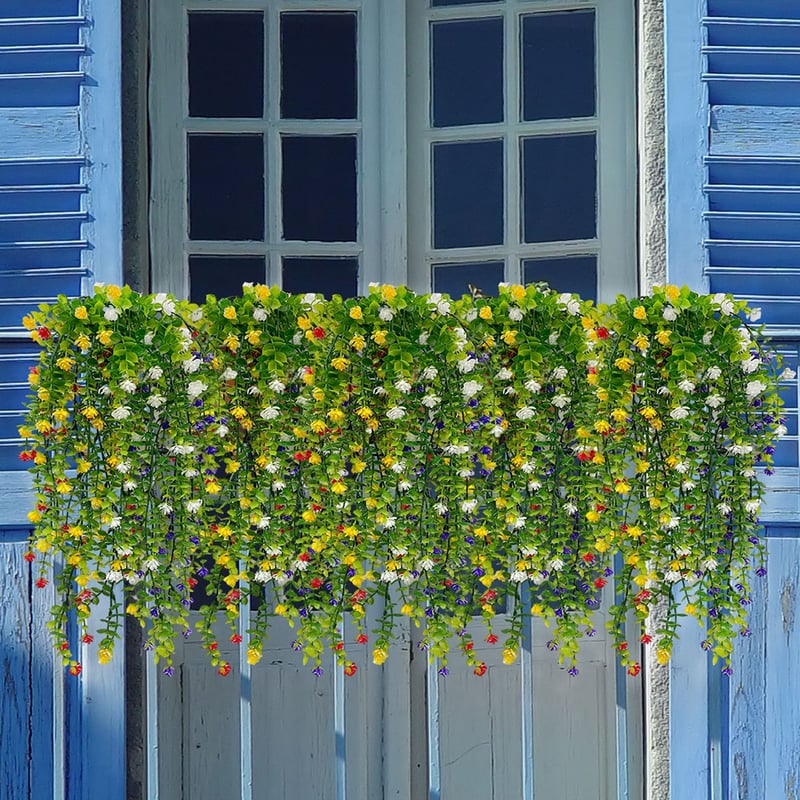 Outdoor Artificial Flower Rattan