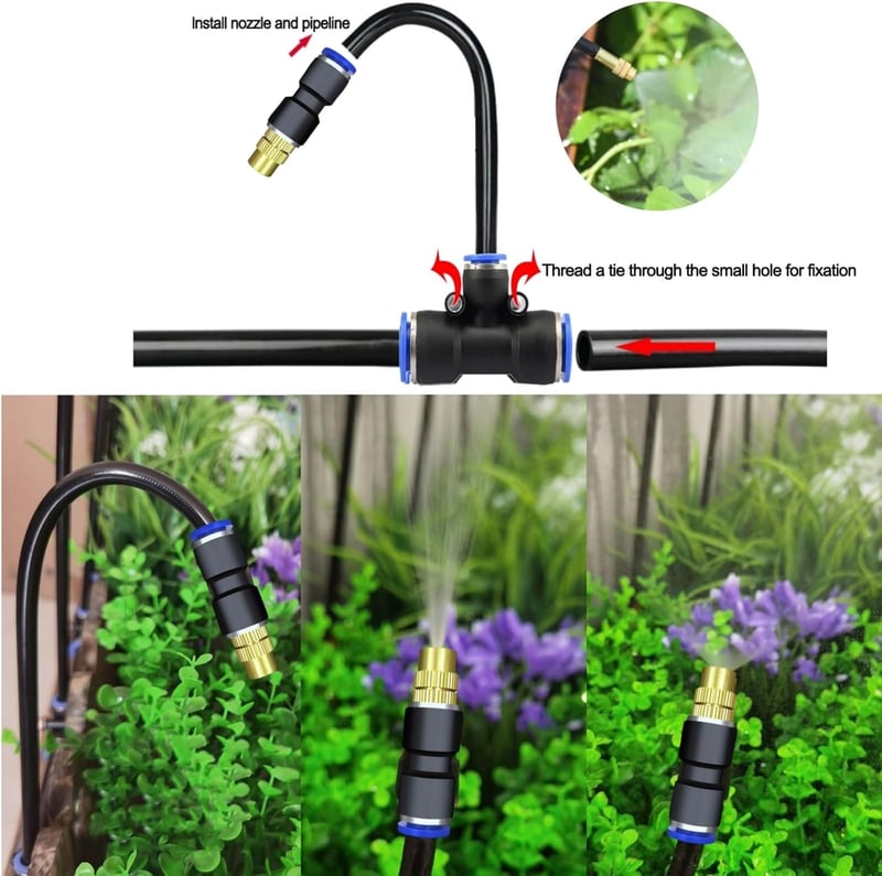 360° Curved Garden Automatic Irrigation System
