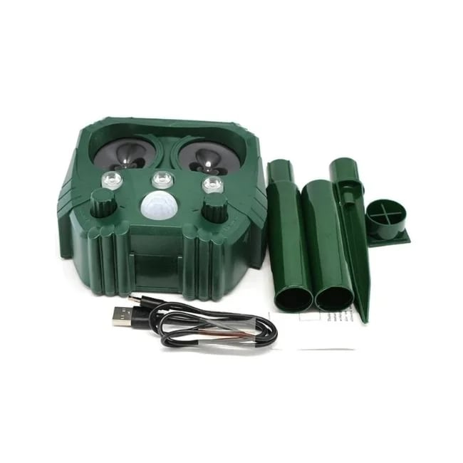 Ultrasonic Raccoon Repeller -Solar Powered-Get Rid of Raccoon in 48 Hours