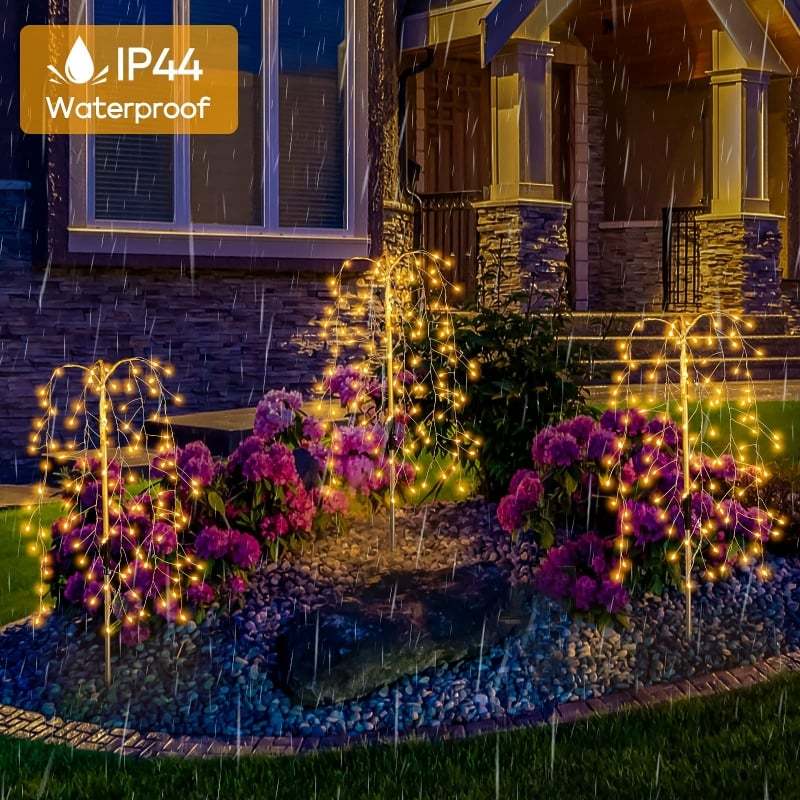 Waterproof Solar Garden Lights Outdoor Decor