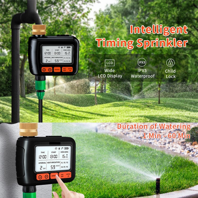 Large LCD Display Water Timer for Garden House
