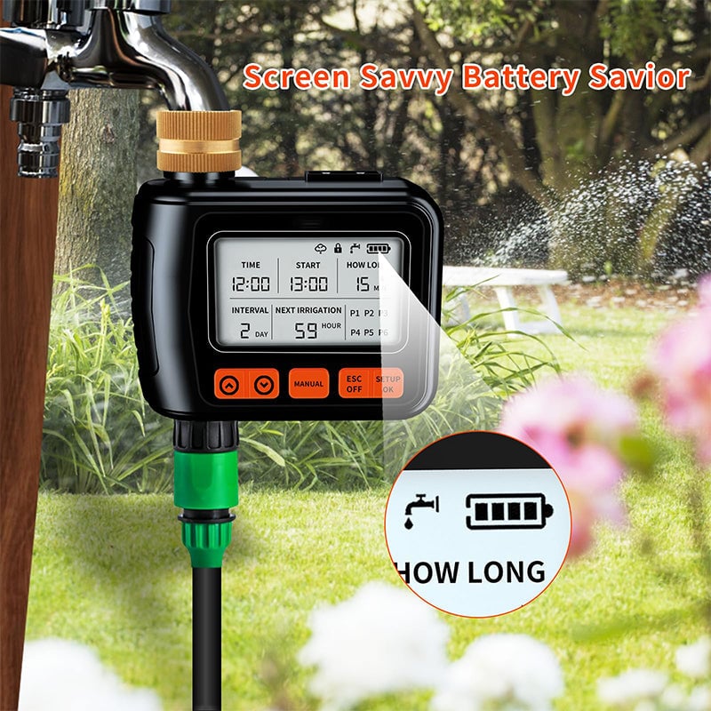 Large LCD Display Water Timer for Garden House