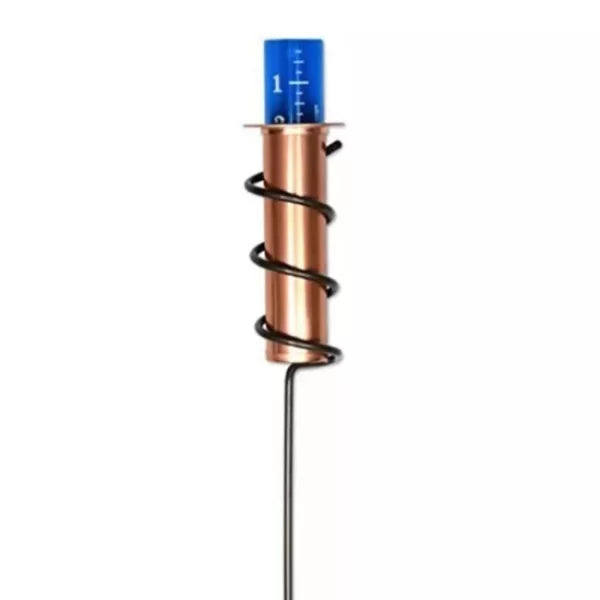 Coolest Copper Rain Gauge Accurate Floating Rain Gauge for Lawn Garden and Landscape